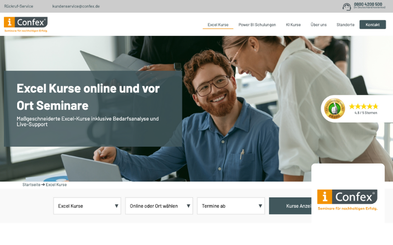 Webdesigner Stuttgart Referenz Bildungsinstitut
